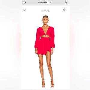 Revolve Selene Wrap Dress superdown XS